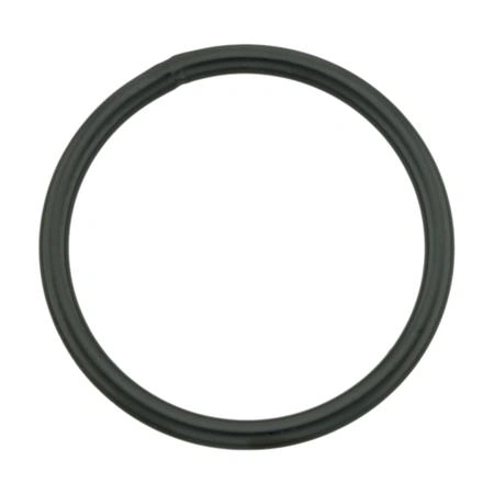 Schwarzer Cockring aus Stahl