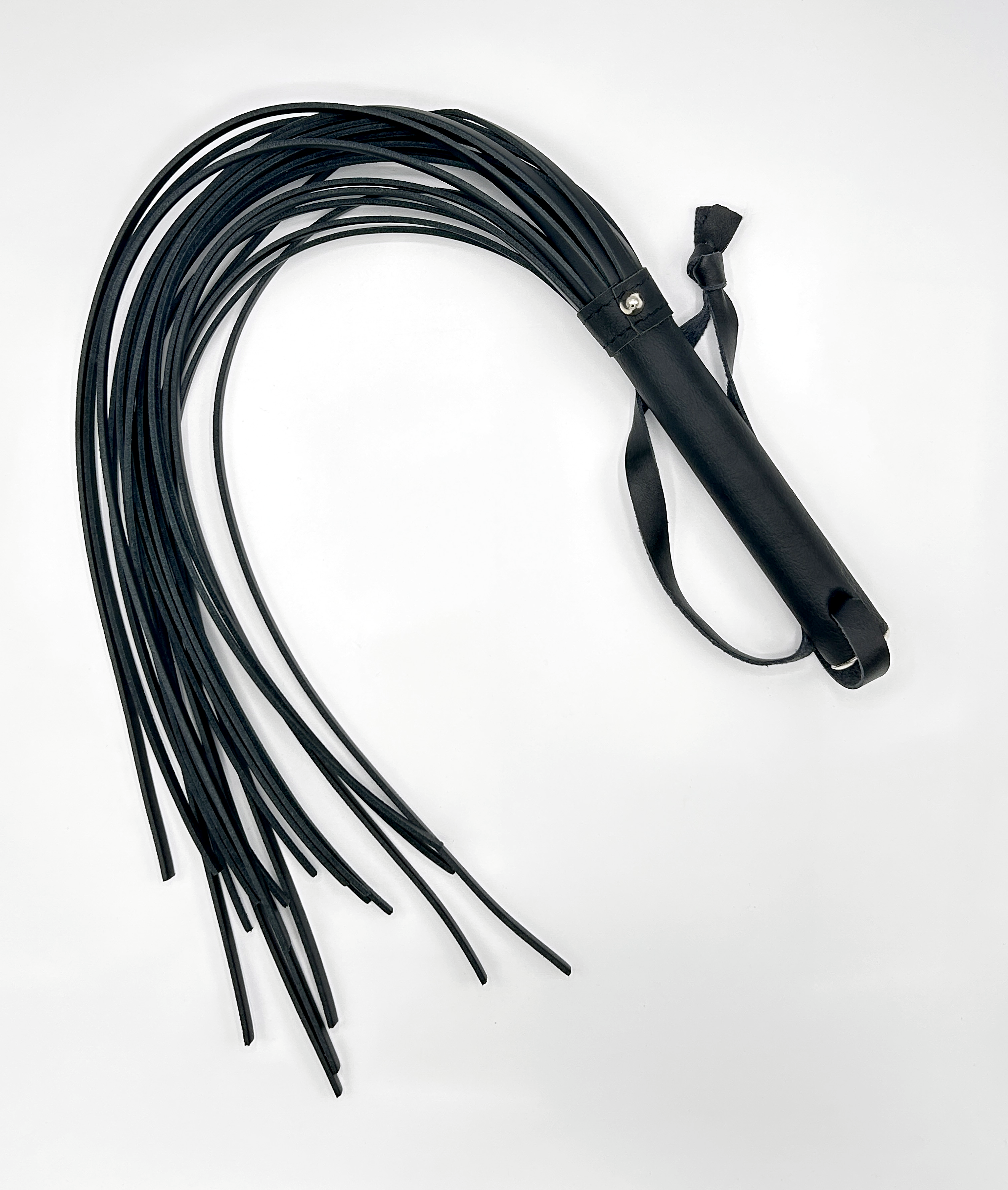 Kleine Lederriemenpeitsche