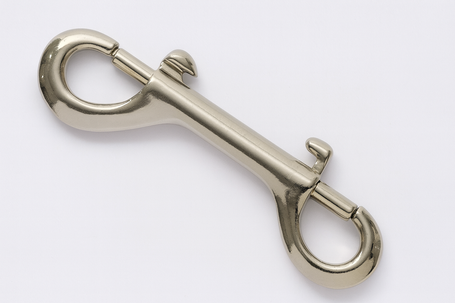 großer Karabinerhaken Doppelkopf